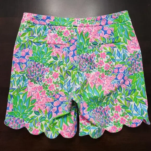 Lilly Pulitzer Reggie Knit Short A Cherry On Top Shorts Size 8
